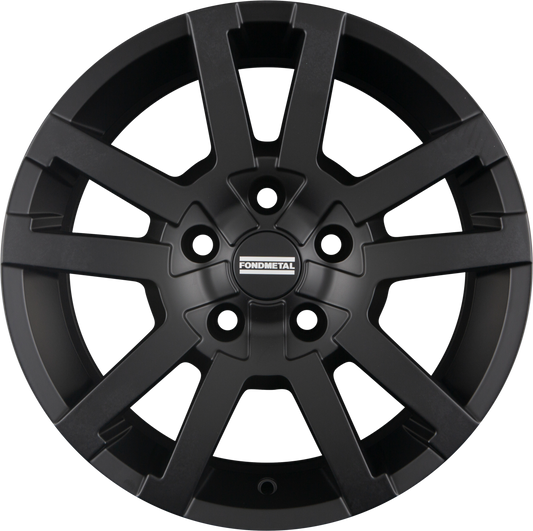 Fondmetal 7700-1 Matt Black Alufelge 8x17 Zoll ET38 LK 5x127 ML71.6