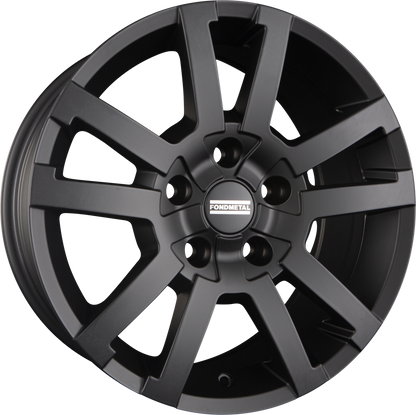 Fondmetal 7700-1 Matt Black Alufelge 8x17 Zoll ET38 LK 5x127 ML71.6 – Bild 2