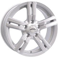 Inter Action Kargin silber Alufelge 6.5x16 Zoll ET45 LK 5x118 ML71.1