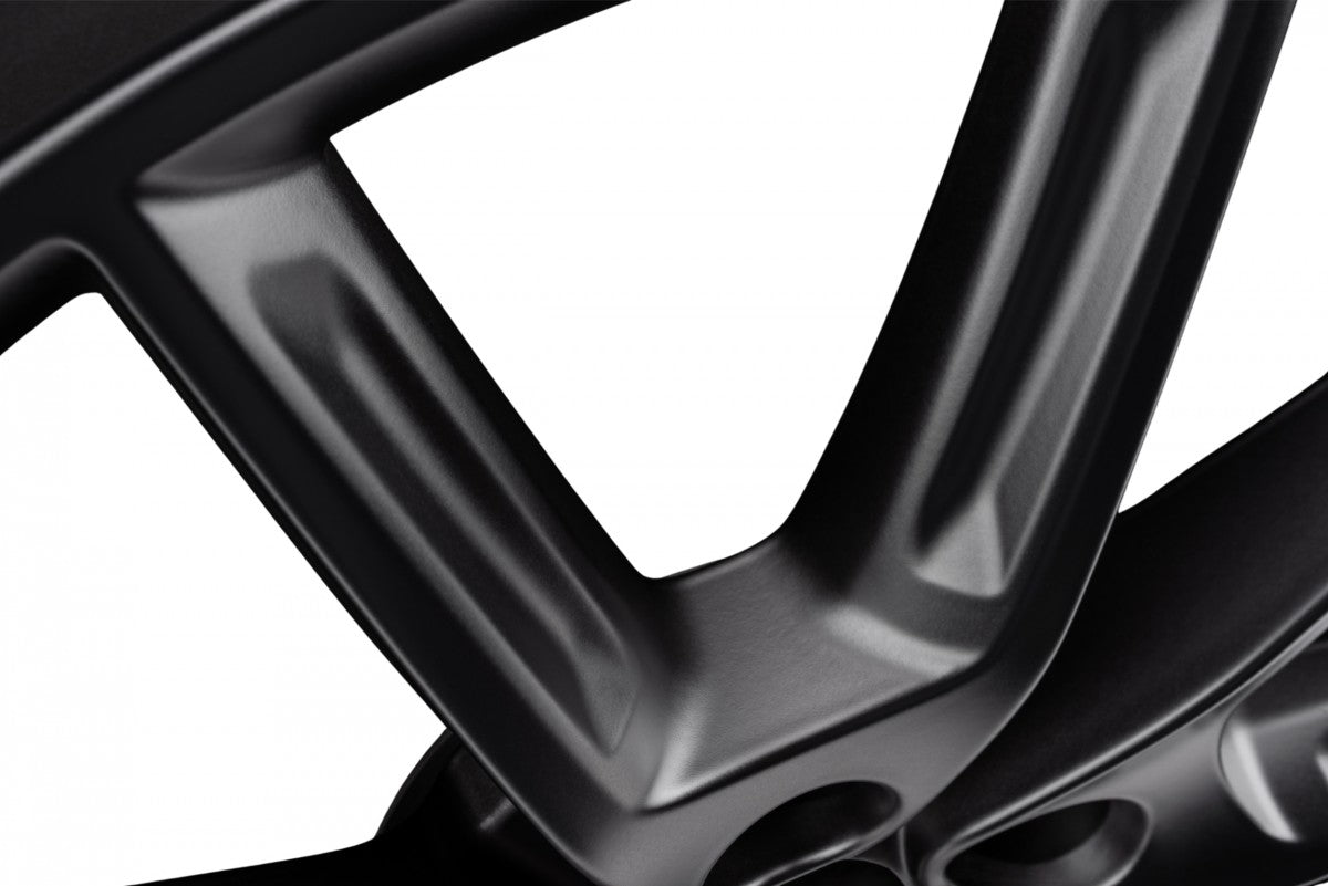 Akoni AK09 black matt Alufelge 8x18 Zoll ET44 LK 5x112 ML57.1 – Bild 8