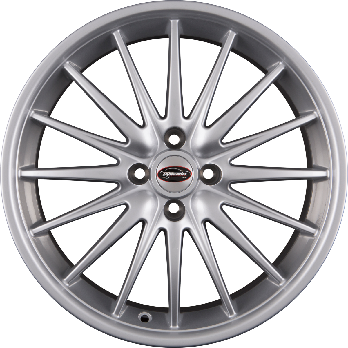 Team Dynamics Jet High Power Silver (4L) Alufelge 7x17 Zoll ET25 LK 4x98 ML58.1
