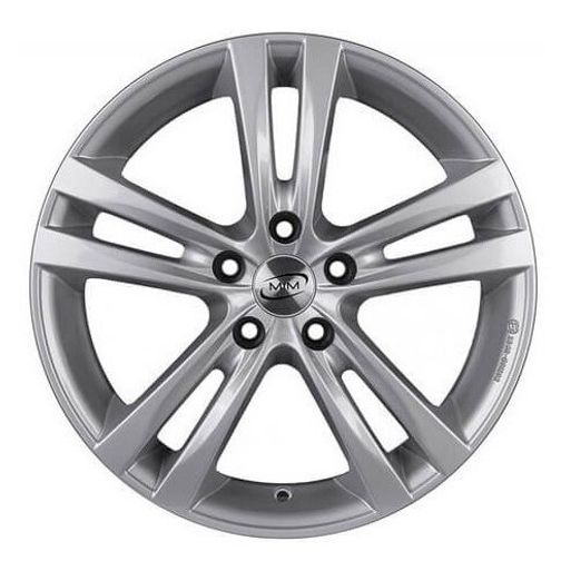 MIM Sporting silver Alufelge 6.5x16 Zoll ET41 LK 5x115 ML70.2 – Bild 2