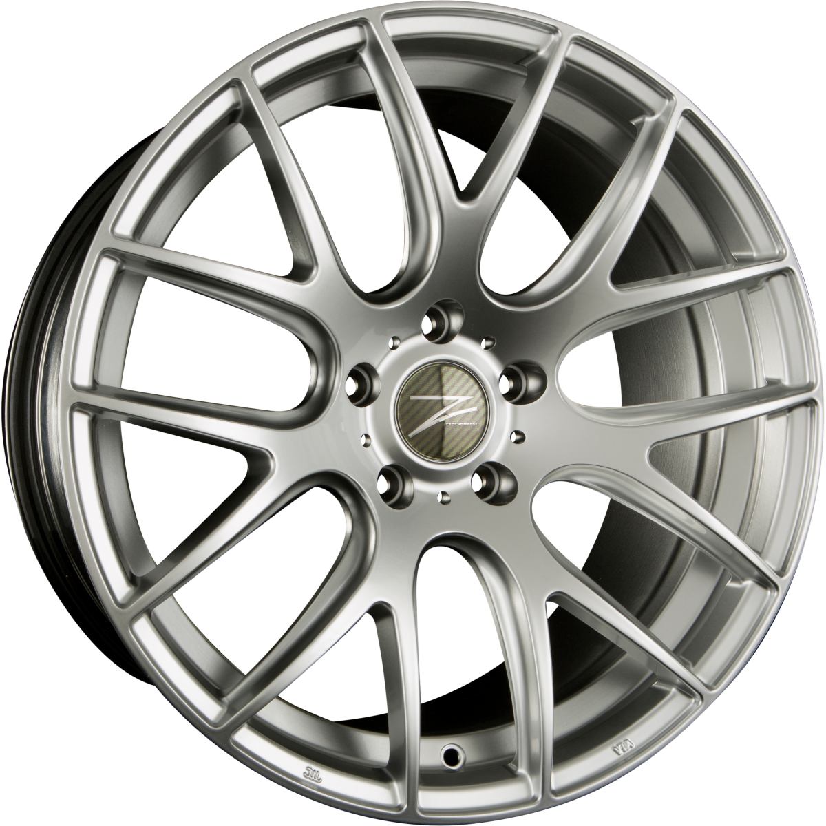 Z-Performance ZP.01 (HS227) Hyper Silver Alufelge 8.5x19 Zoll ET47 LK 5x112 ML57.1 – Bild 2