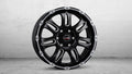 Borbet CW8 black rim window polished matt Alufelge 8x18 Zoll ET50 LK 5x118 ML71.1