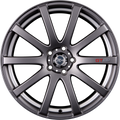 Emotion Wheels Strada Gunmetal Alufelge 7.5x18 Zoll ET45 LK 5x114.3 ML70.1