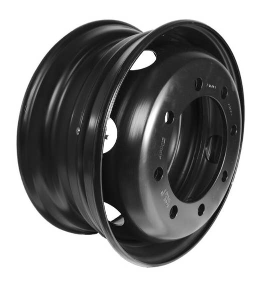 Accuride Stahlfelge 6x17.5 Zoll 6/245/202 ET120,5 SILBER RAL 9006 21 MZ