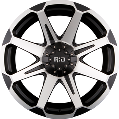 RID R05 Matte Black / Machined Alufelge 9x20 Zoll ET20 LK 5x139.7 ML78.1