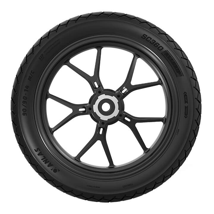 Anlas SC360 AllGrip DOT23 80/90-14 46P Sommer DOT 23 – Bild 3