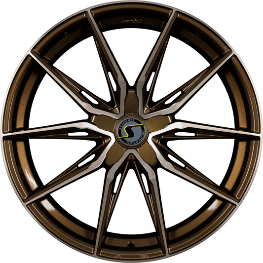 Schmidt REVOLUTION Twentyone Bronze Brushed Alufelge 9.5x21 Zoll ET27 LK 5x120 ML67.1