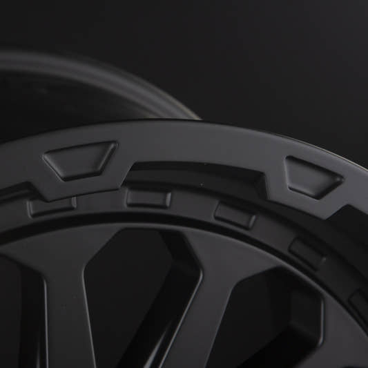 RID R07 Matte Black Alufelge 9x17 Zoll ET40 LK 5x120 ML74.1