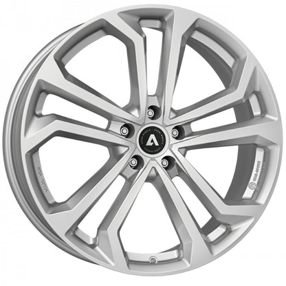 Akoni AK04 silver Alufelge 8x19 Zoll ET45 LK 5x112 ML57.1