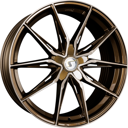 Schmidt REVOLUTION Twentyone Bronze Brushed Alufelge 9.5x21 Zoll ET24 LK 5x112 ML66.6 – Bild 2