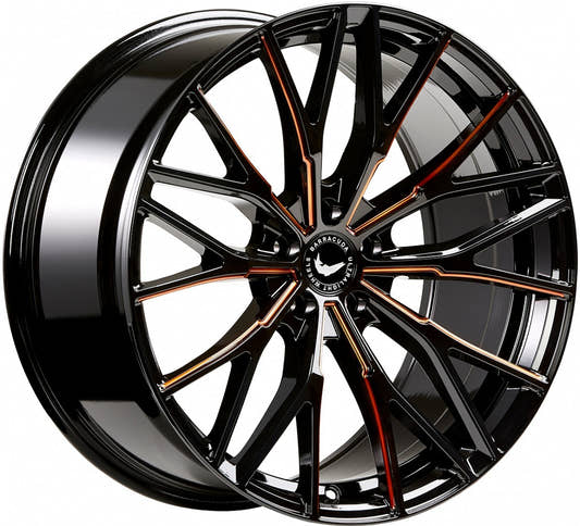 Barracuda Project 3.0 black gloss flashcopper - DEMO1 Alufelge 10x20 Zoll ET41 LK 5x108 ML73.1