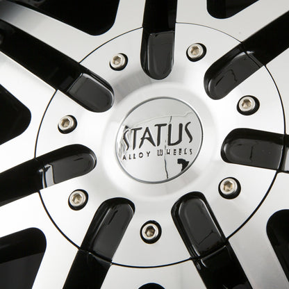 Status Alloy Game Gloss Black Machined Face Alufelge 8.5x20 Zoll ET35 LK 5x118 ML73.1 – Bild 4