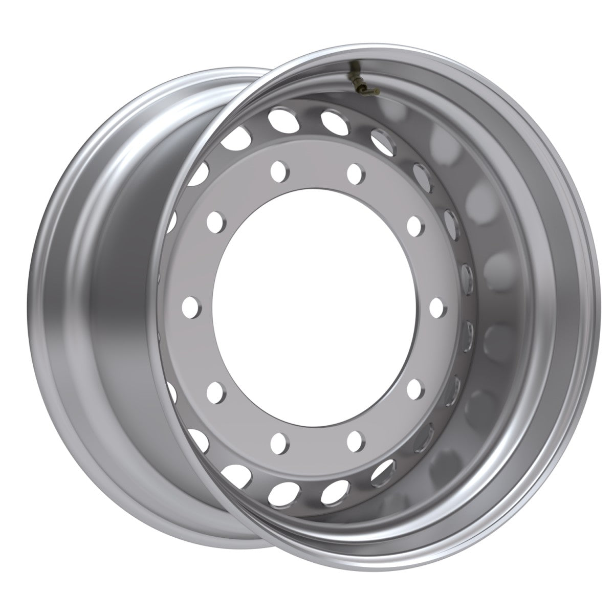 Kronprinz Stahlfelge 11.75x22.5 Zoll 10/335/281 ET0 15152 M22 26 ALV Silber