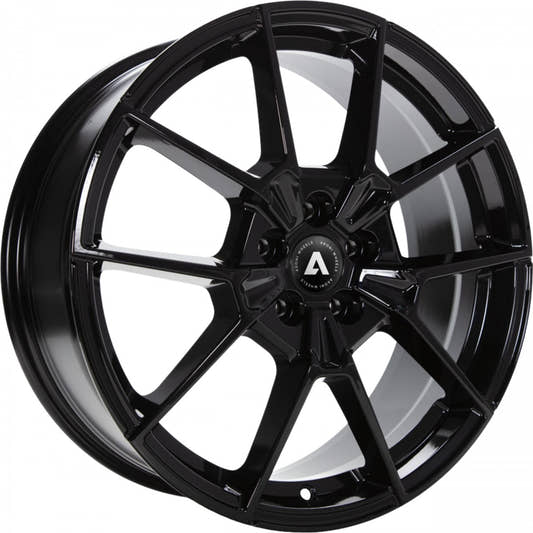 Akoni AK07 black Alufelge 8x20 Zoll ET40 LK 5x120 ML64.1