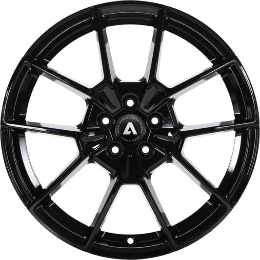 Akoni AK07 black Alufelge 8x20 Zoll ET40 LK 5x120 ML64.1 – Bild 2