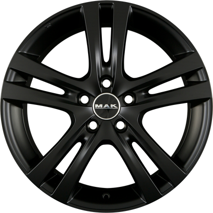 Mak Zenith Matt Black Alufelge 6.5x17 Zoll ET49 LK 4x100 ML54.1