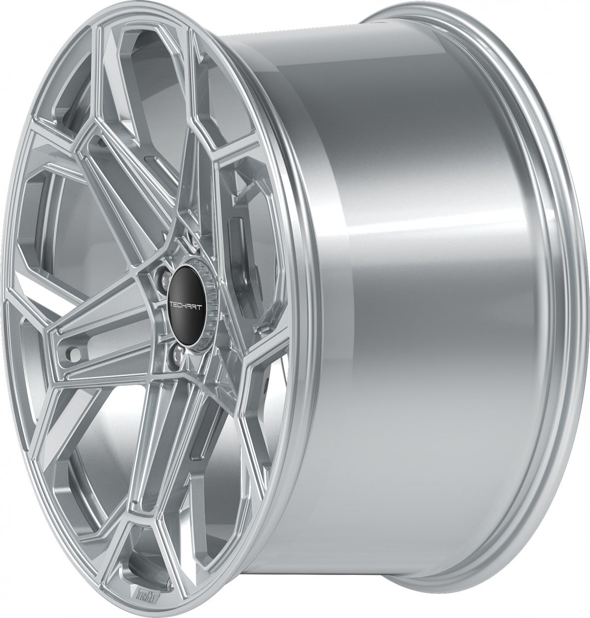 Proline Techart Daytona II arctic silver Alufelge 12x22 Zoll ET70 LK 5x130 ML71.5 – Bild 10