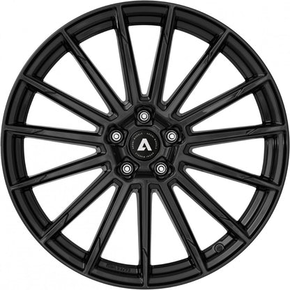 Akoni AK02 black Alufelge 9x19 Zoll ET40 LK 5x112 ML70.1 – Bild 2