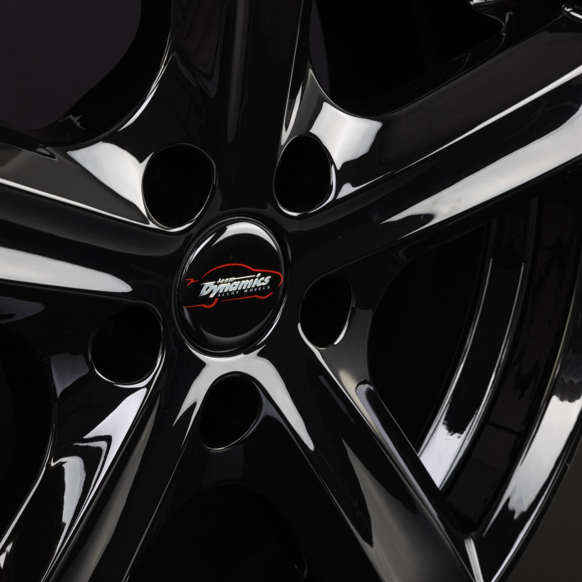 Team Dynamics Cyclone Gloss Black Alufelge 6.5x16 Zoll ET38 LK 5x98 ML73.1 – Bild 3