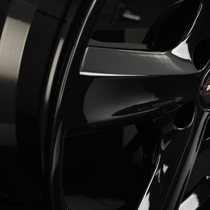 Team Dynamics Cyclone Gloss Black Alufelge 6.5x16 Zoll ET38 LK 5x98 ML73.1 – Bild 4