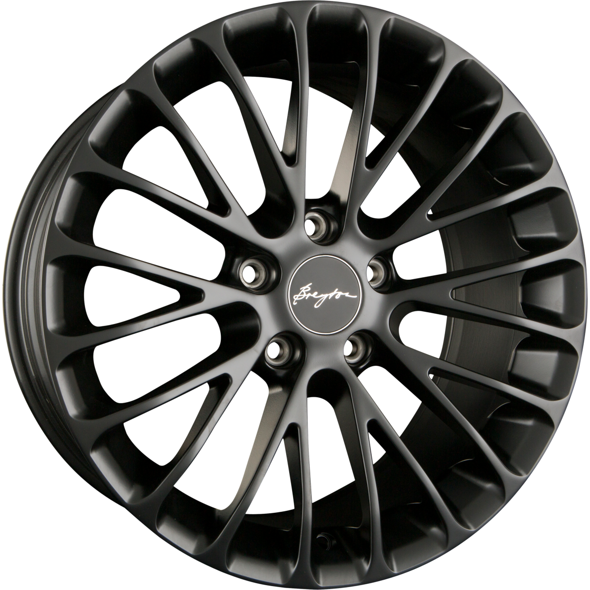 Breyton Race LS Matt Black (MB) Alufelge 10x22 Zoll ET32 LK 5x120 ML74.1 – Bild 2
