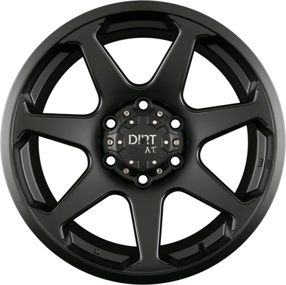 Dirt A.T. D42 Black Matt Alufelge 9x18 Zoll ET25 LK 6x139.7 ML106.1