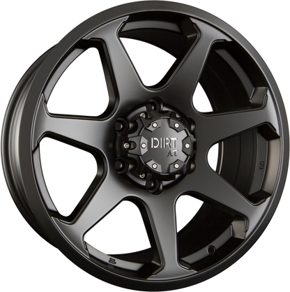 Dirt A.T. D42 Black Matt Alufelge 9x18 Zoll ET25 LK 6x139.7 ML106.1 – Bild 2