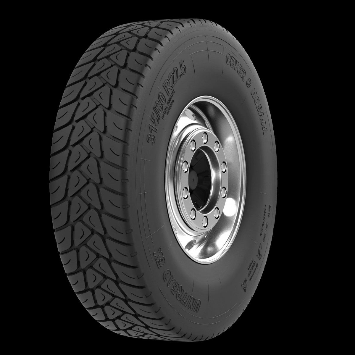 Sämm EX-10 M+S incl. NV-KK 1.RE (heißrunderneuert) 315/80 R22.5 Sommer runderneuert