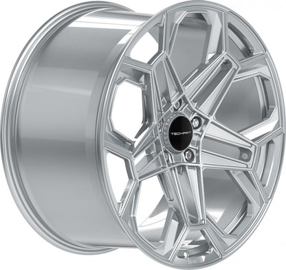 Proline Techart Daytona II arctic silver Alufelge 11.5x22 Zoll ET58 LK 5x130 ML71.5 – Bild 4