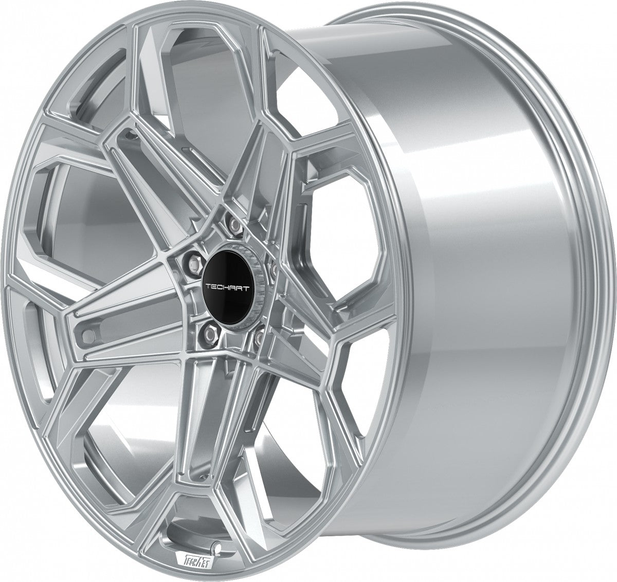 Proline Techart Daytona II arctic silver Alufelge 11.5x22 Zoll ET58 LK 5x130 ML71.5 – Bild 9
