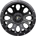 Schmidt REVOLUTION 17HDF Satin Black mit Softhorn Alufelge 9x17 Zoll ET33 LK 6x139.7 ML93.1