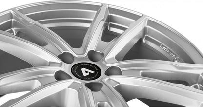 Akoni AK08 silver Alufelge 7x16 Zoll ET44 LK 5x108 ML65.1 – Bild 4