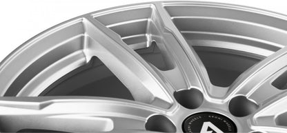 Akoni AK08 silver Alufelge 7x16 Zoll ET44 LK 5x108 ML65.1 – Bild 5