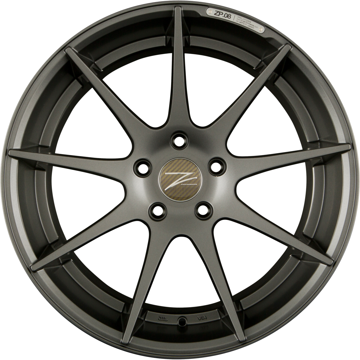 Z-Performance ZP.08 (HS509) Matt Gunmetal Alufelge 9.5x19 Zoll ET35 LK 5x120 ML72.6