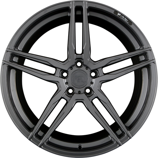 Yido Performance YP-FF1 Gloss Gun Metal Alufelge 9.5x19 Zoll ET32 LK 5x120 ML72.6