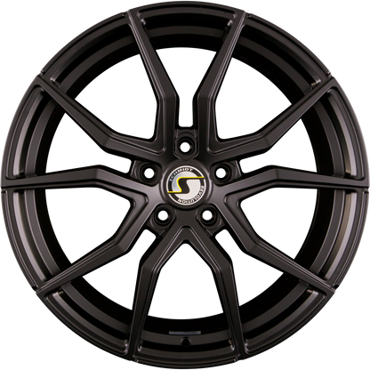 Schmidt REVOLUTION Drago Satin Black mit Softhorn Alufelge 9x21 Zoll ET51 LK 5x130 ML71.5