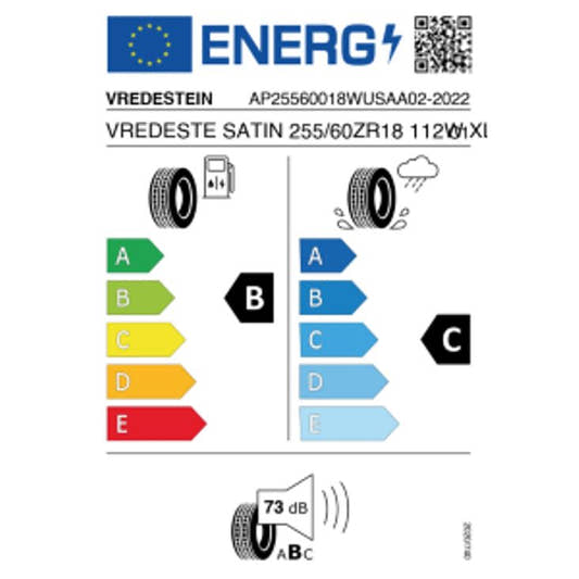 Vredestein Ultrac Satin 255/60 R18 112W Sommer DOT 2022 – Bild 2