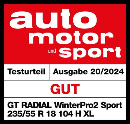 GT-Radial Winterpro 2 Sport XL 3PMSF DOT23 235/55 R17 103V Winter DOT DOT23 – Bild 3