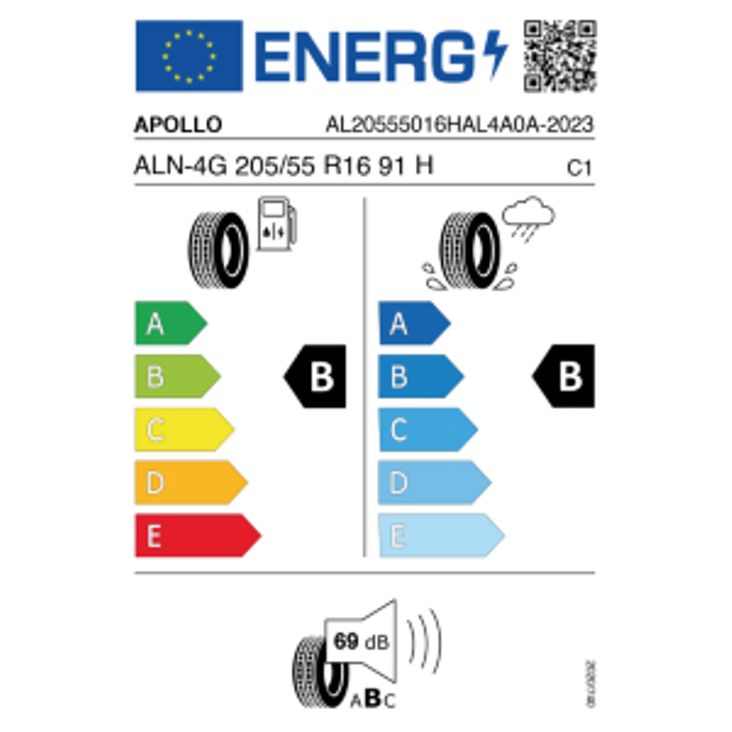 Apollo Alnac 4G 205/55 R16 91H Sommer DOT 2023 – Bild 2