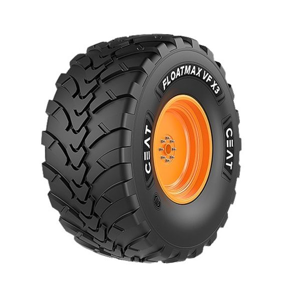Ceat Komplettrad VF 560/60R22.5 166D FLOATMAX VF X3 SB auf Stahlfelge 16.00 x 22.5 10/335/281 ET0 B3 Si