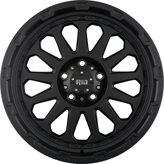 RID R07 Matte Black Alufelge 9x18 Zoll ET-13 LK 6x139.7 ML106.1