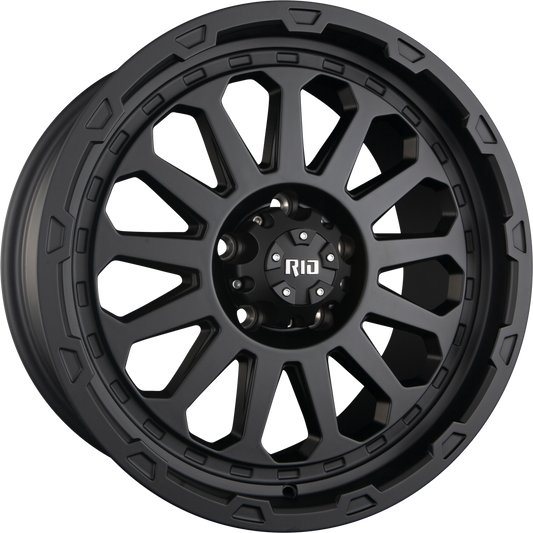 RID R07 Matte Black Alufelge 9x18 Zoll ET20 LK 5x120 ML74.1 – Bild 2