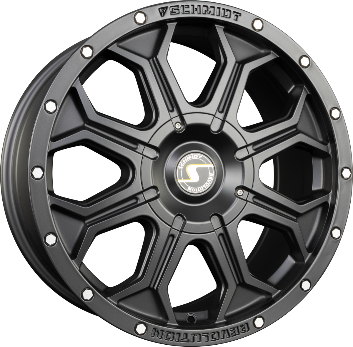 Schmidt REVOLUTION 18HDX Satin Black mit Softhorn Alufelge 8.5x18 Zoll ET45 LK 5x112 ML66.6 – Bild 2