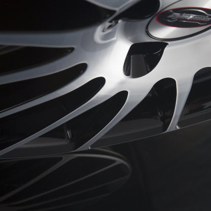 Team Dynamics Jet-GT Gloss Black Machined Face Alufelge 7.5x18 Zoll ET35 LK 4x108 ML63.4 – Bild 3