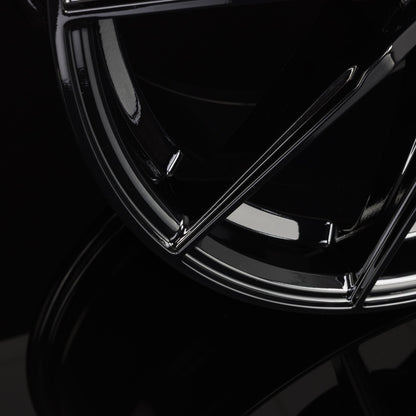 FF-Wheels FF03 Black Painted Alufelge 8.5x19 Zoll ET30 LK 5x112 ML72.6 – Bild 4