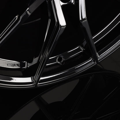 FF-Wheels FF03 Black Painted Alufelge 8.5x19 Zoll ET30 LK 5x112 ML72.6 – Bild 5