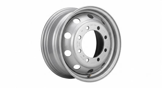 TIA wheels Stahlfelge 7.50x22.5 Zoll 10/335/281 ET147 M22 26 MZ Silber RAL9006 lackiert