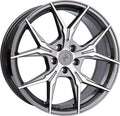 Keskin KT19N Angel palladium front polish - DEMO1 Alufelge 8.5x19 Zoll ET35 LK 5x120 ML72.6